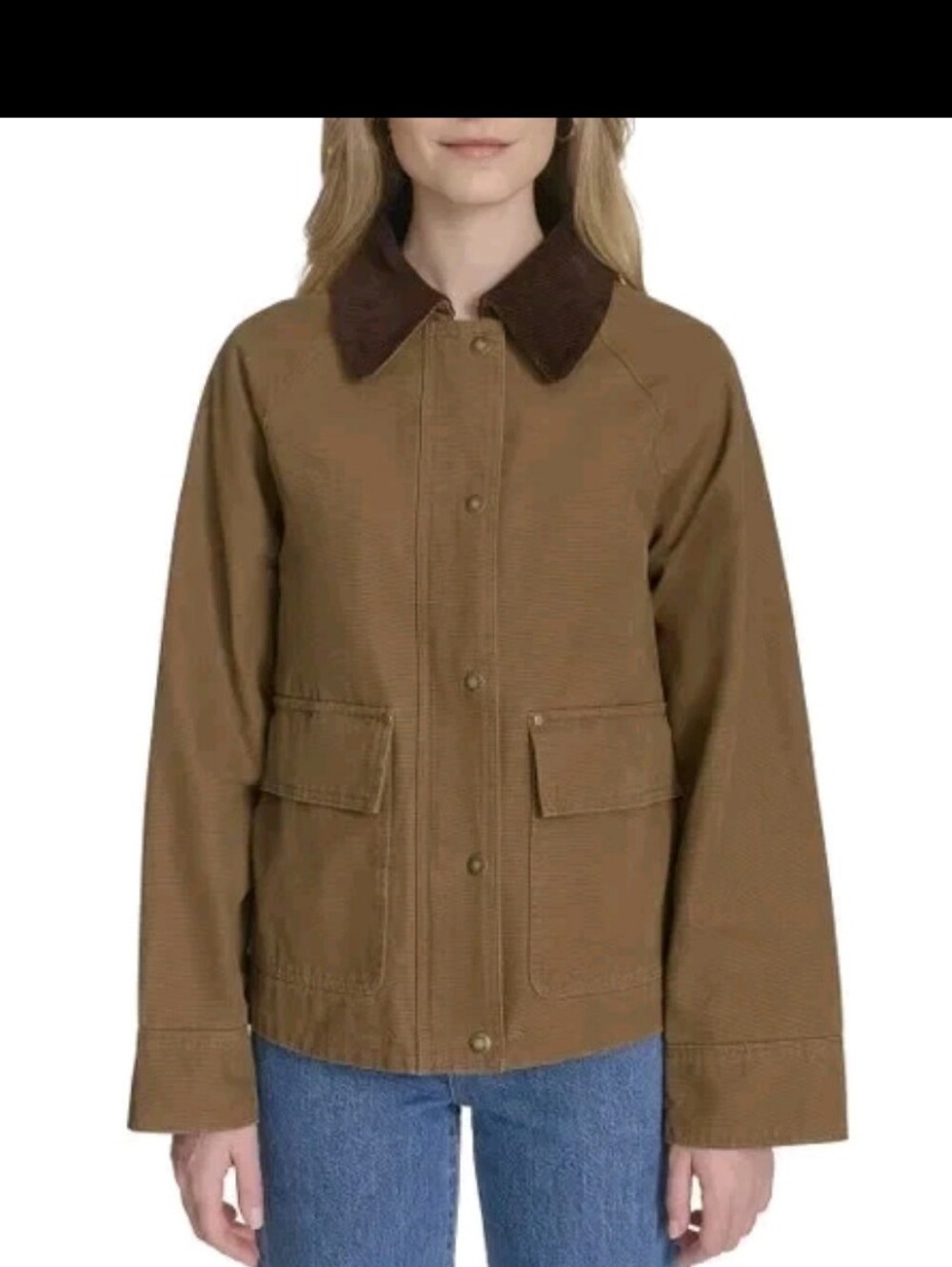 Levi's Women's Canvas Jacket, Tan, Nwt